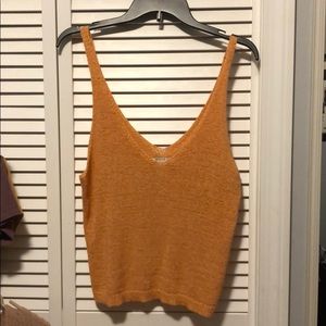 Peachy orange Forever 21 tank top
